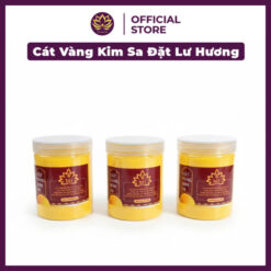 Cát vàng kim sa đặt lư hương (4)