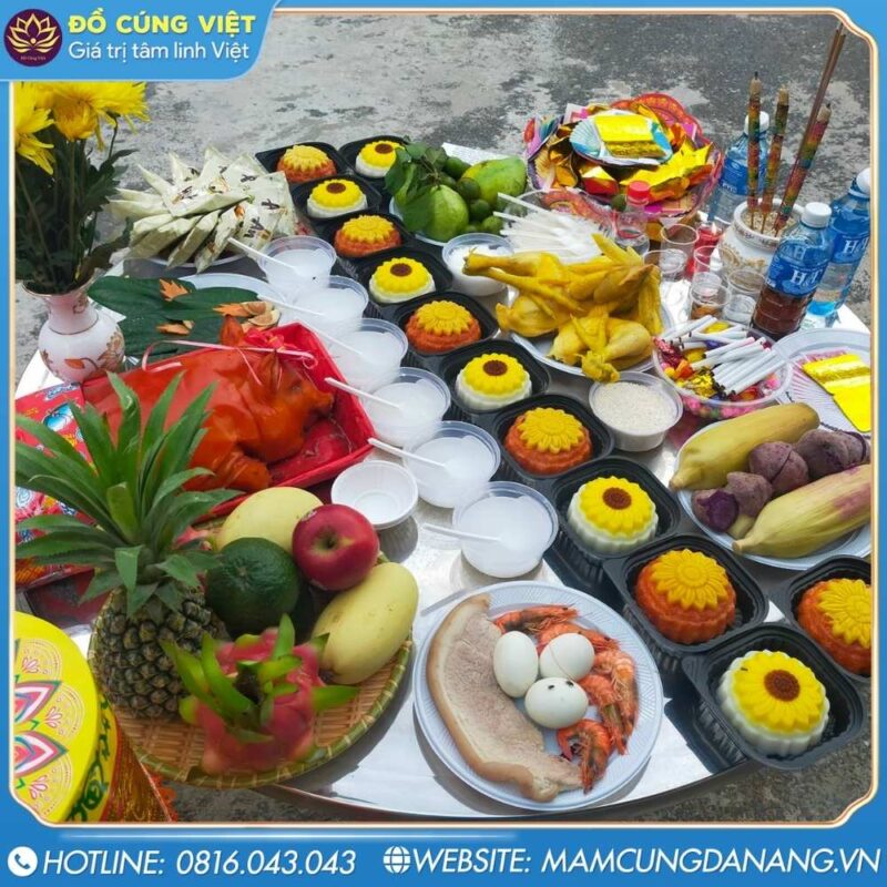 Lễ cúng thượng lương miền Trung