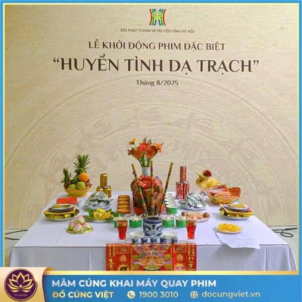 Mâm Cúng Khai Máy Đoàn Phim (1)