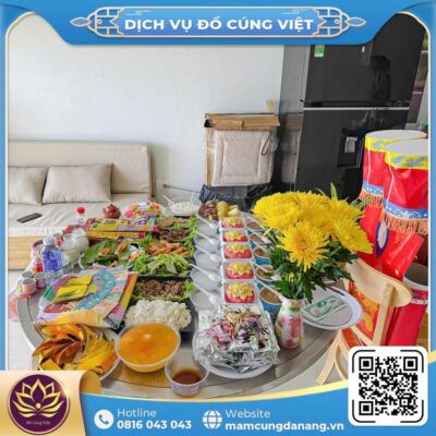 Mâm cúng tất niên trong nhà gồm những gì?